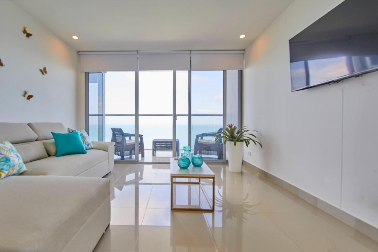 Beachfront Paradise With Outstanding Sunset Views Cartagena Eksteriør bilde