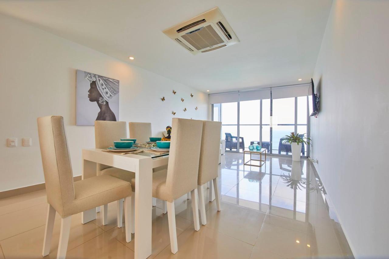 Beachfront Paradise With Outstanding Sunset Views Cartagena Eksteriør bilde