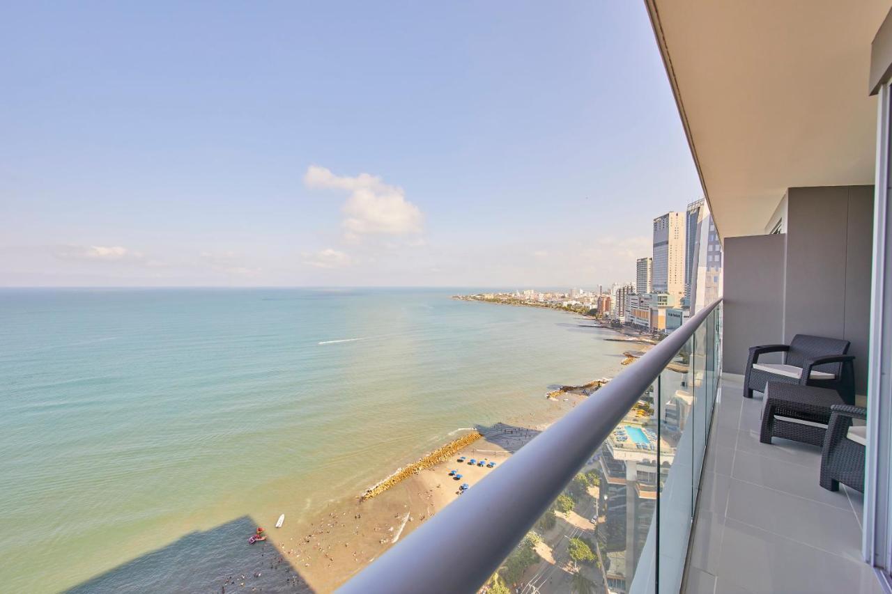 Beachfront Paradise With Outstanding Sunset Views Cartagena Eksteriør bilde