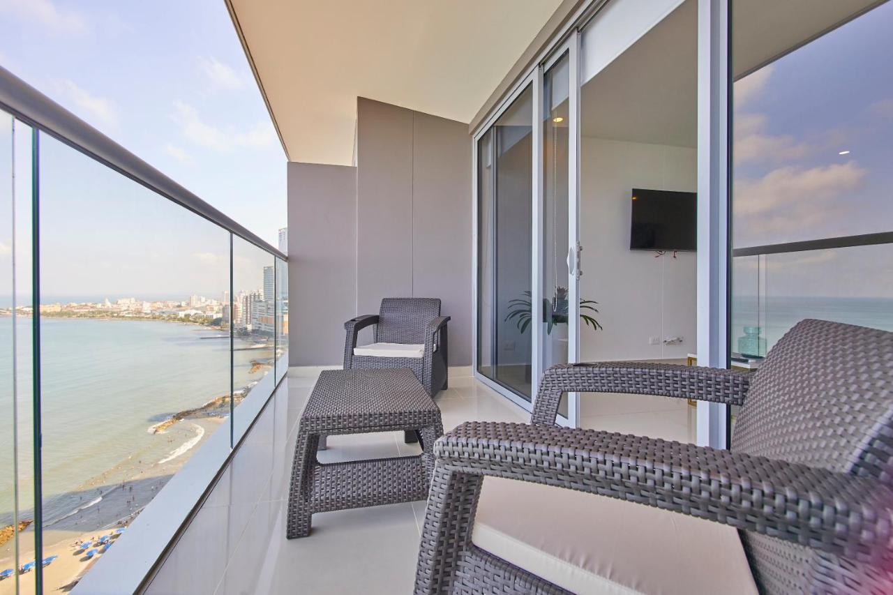 Beachfront Paradise With Outstanding Sunset Views Cartagena Eksteriør bilde