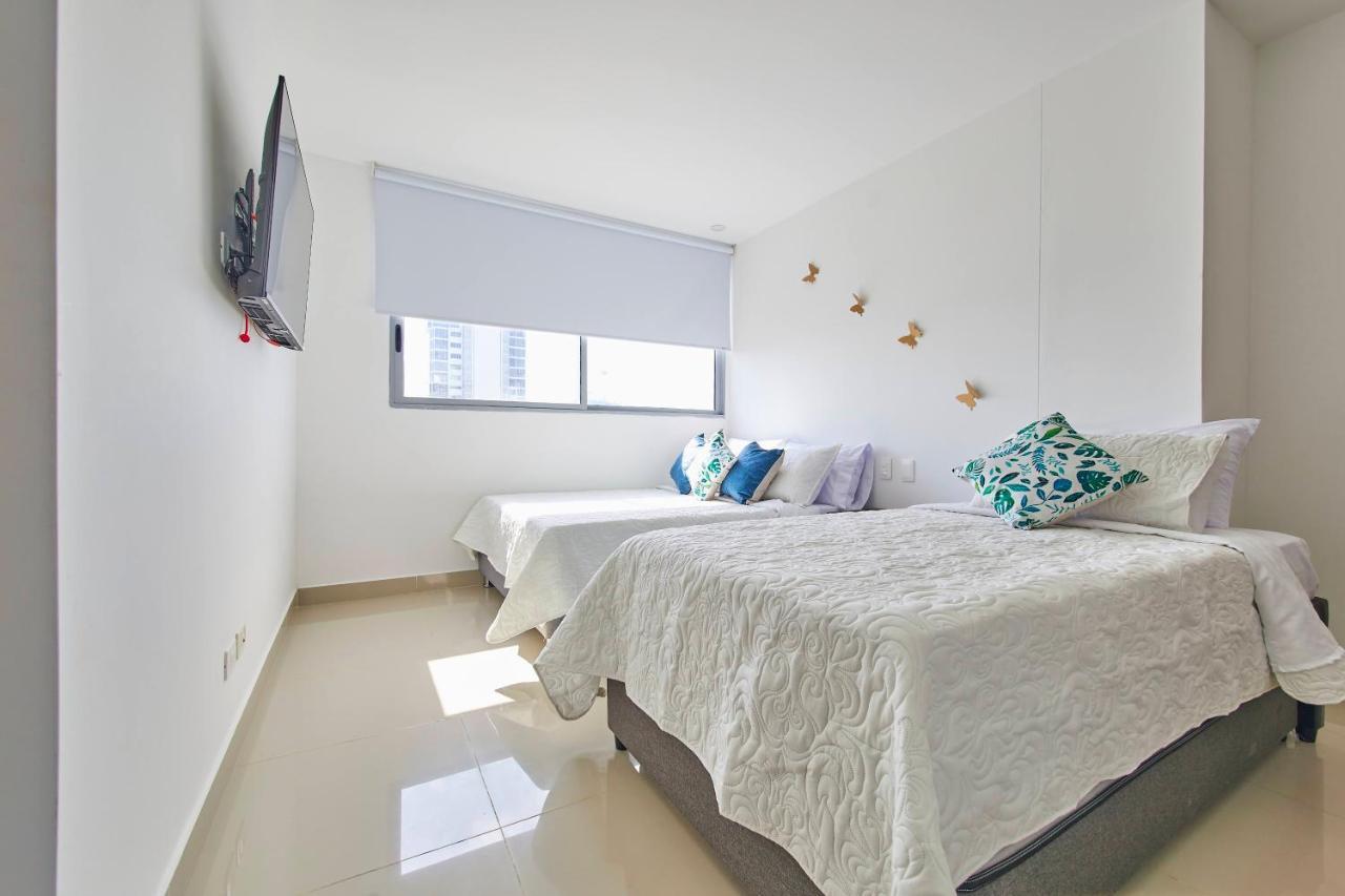Beachfront Paradise With Outstanding Sunset Views Cartagena Eksteriør bilde