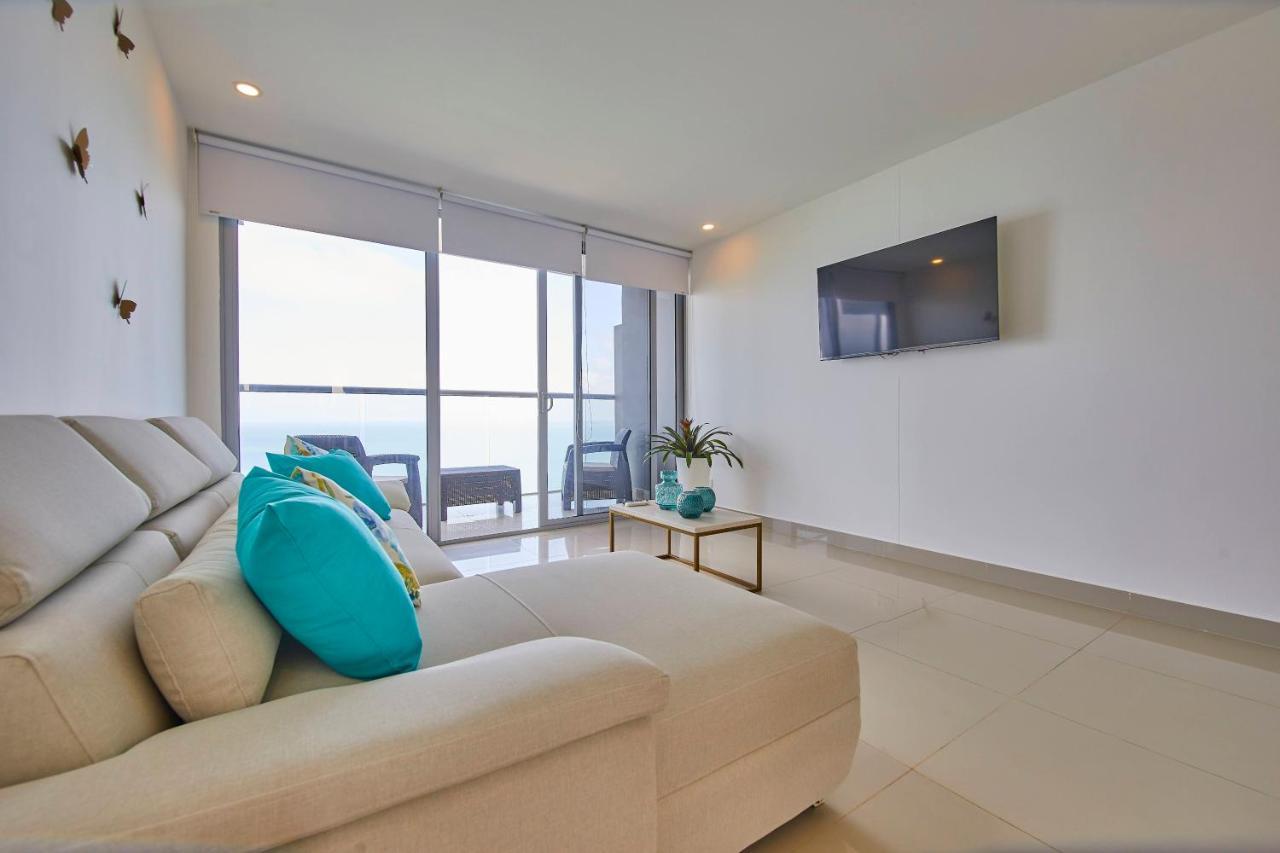 Beachfront Paradise With Outstanding Sunset Views Cartagena Eksteriør bilde